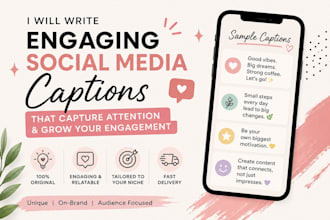 write engaging social media captions
