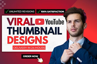 desgin viral high CTR youtube thumbnail