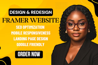 redesign framer website, build framer, revamp framer website, framer design