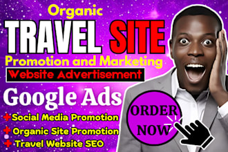 do organic travel site promotion, top website promotion to boost hotel bookings