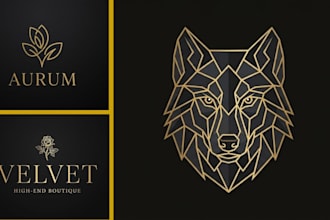 design a minimal luxury logo for your brand