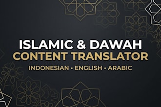 translate and make burned subtitles for your islamic content