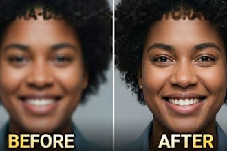 upscale, enhance, and restore quality of photos and images