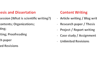 edit and format your thesis