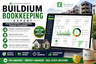 do buildium bookkeeping bank, reconciliation and real estate property accounting