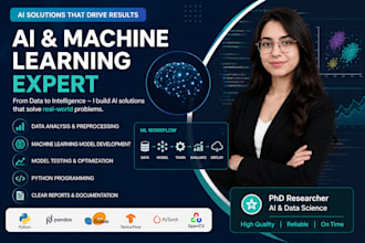 analyze your data and build ai prediction models in python