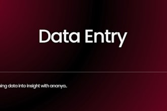 do accurate data entry and copy paste tasks fast