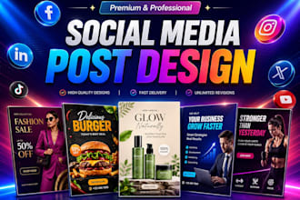 design social media post instagram post facebook post carousel design