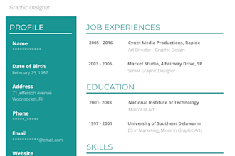 create resumes designs for job seekers