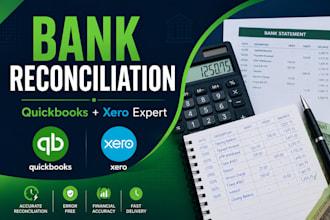 bank reconciliation in quickbooks and xero fast