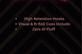 write viral youtube shorts and reels scripts