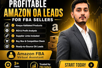 amazon online arbitrage leads with keepa and roi analysis