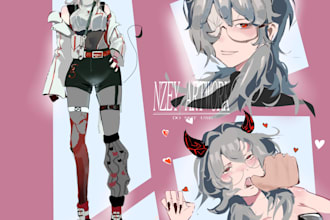 draw character designs of your oc