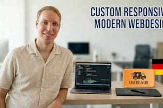 create a custom german website with wordpress
