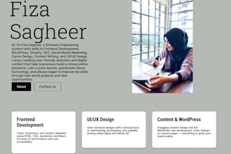 design a modern UI UX website prototype in figma