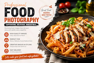 create mouthwatering food photography for your brand