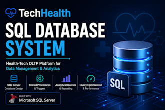 create sql databases, queries and reports