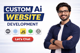 build ai websites and business websites as a fullstack web developer