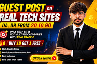 publish tech expert guest post on high traffic tech guest post sites