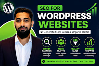 do SEO for wordpress websites to generate leads and traffics