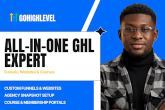gohighlevel ghl expert gohighlevel website funnel snapshot ghl course agency ghl