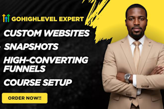 gohighlevel ghl expert gohighlevel website funnel snapshot ghl course agency ghl