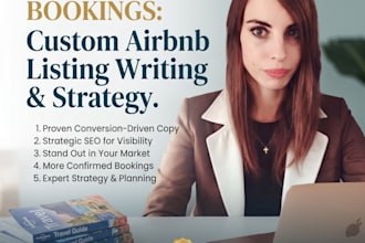 premium airbnb listing copywriter and custom descriptions