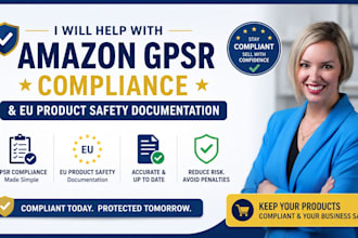 help with amazon gpsr compliance and eu product safety documentation