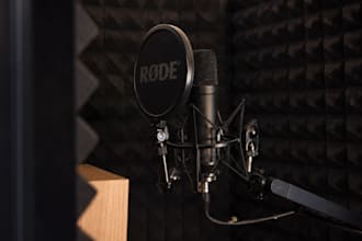 record a professional german voice over for your project