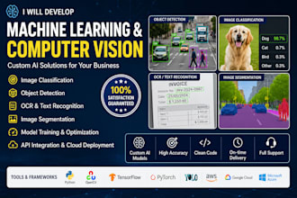 do machine learning and computer vision project