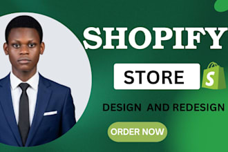 develop shopify store design redesign shopify website