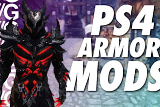 do skyrim mods characters, fallout 4 armor, weapons and shields ffxiv mods