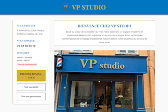 create a website to showcase your business