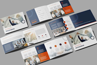 design a premium investor pitch deck