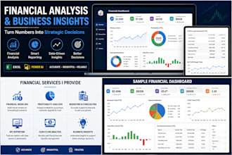 provide financial analysis, reporting, and business insights