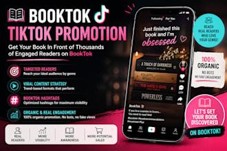 do booktok promotion booktok book marketing usa book promotion ebook mark