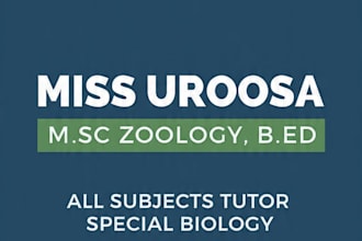 be your online biology tutor from nursery to 12th for kids and adults