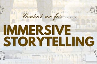 writes ebooks and immersive narrative stories for your audience