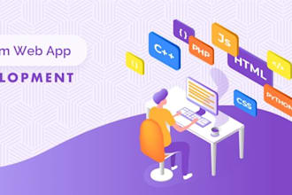 develop web application frontend developer custom web app saas developer