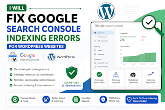 fix google search console indexing errors for wordpress