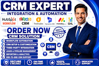 do hubspot workflow zoho CRM freshsales dynamics 365 monday com ghl integration