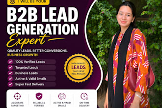 do targeted social media outreach and lead generation
