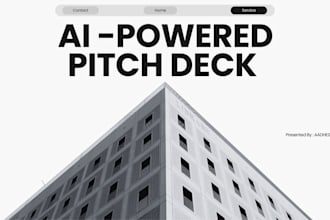 ai powered business plan and pitch deck for startups
