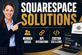 build squarespace website api integrations tweak mobile layout connections code