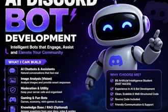build a custom ai discord bot