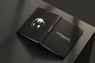 design a professional book cover