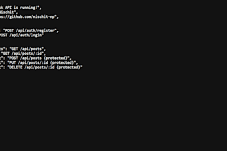 build a rest API with nodejs express and mongodb