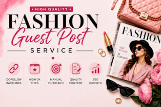 provide guest post on fashion and beauty blogs