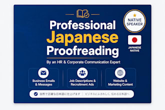 proofread and localize your japanese content