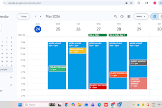be your executive assistant and manage your calendar, email, and branding